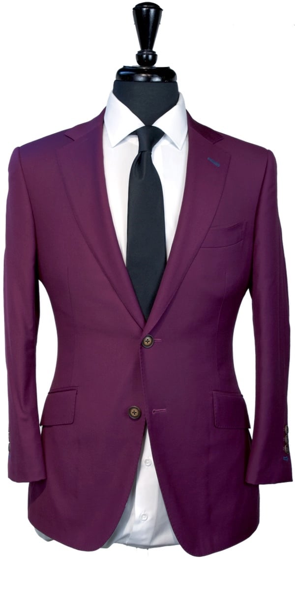 Purple Wool Suit Purple Wool Suit