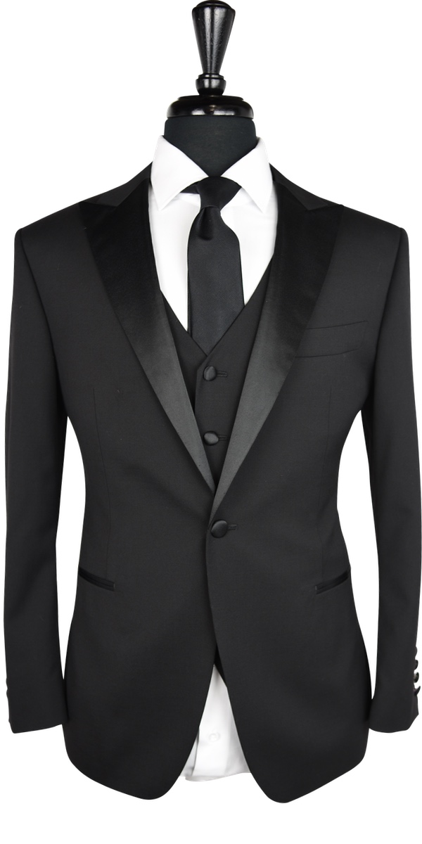 Black Twill Tuxedo