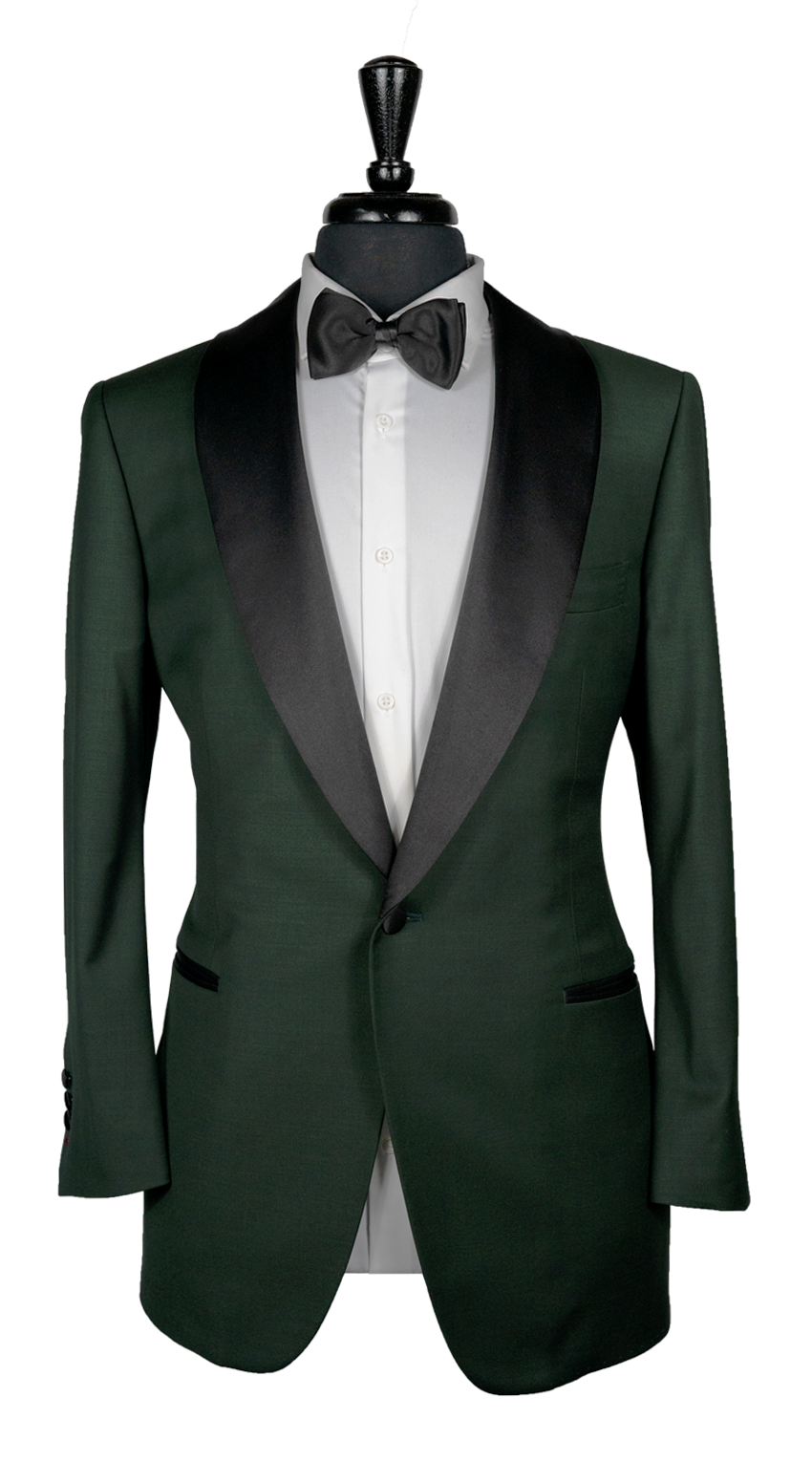 Forest Green Twill Tux Forest Green Twill Tux