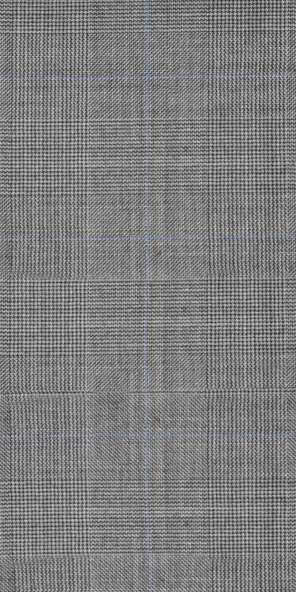 Grey Prince of Wales Wool Suit Grey Prince of Wales Wool Suit