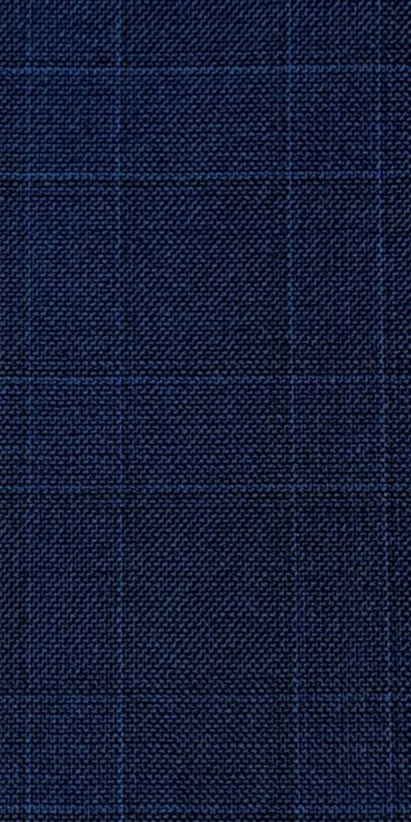 Blue Plaid Wool Suit Blue Plaid Wool Suit
