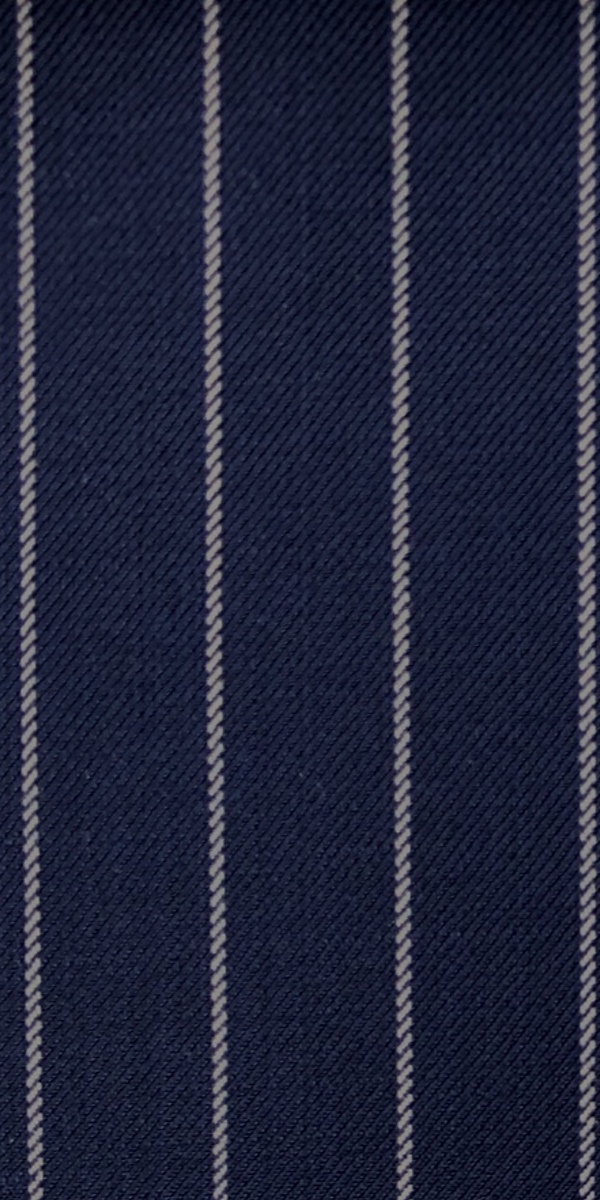 Blue Pinstriped Wool Suit Blue Pinstriped Wool Suit