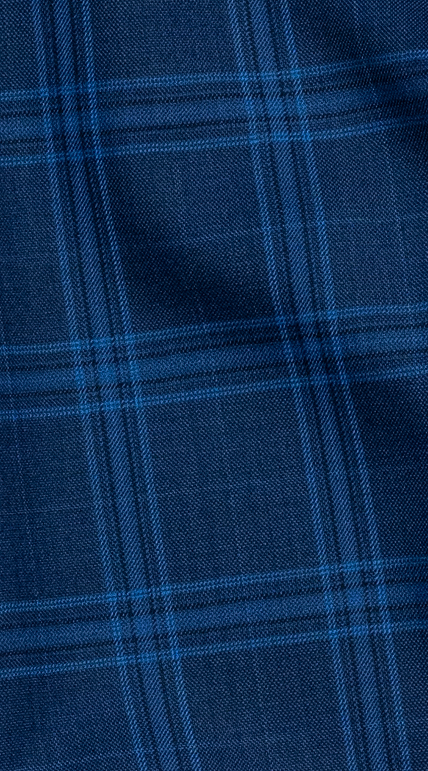 Lapis Blue Windowpane Chic Suit Lapis Blue Windowpane Chic Suit