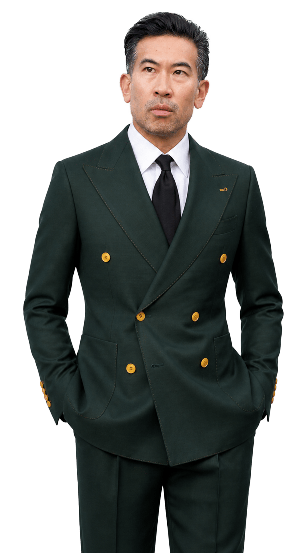 Avocado Green Suit