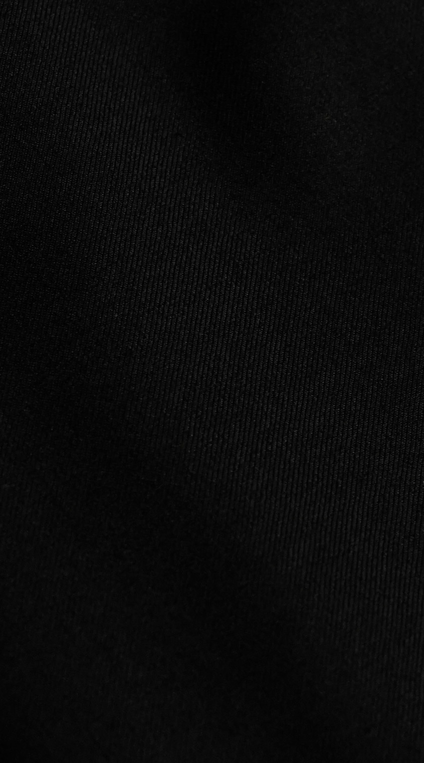 Solid Black Double-Breasted Suit Solid Black Double-Breasted Suit