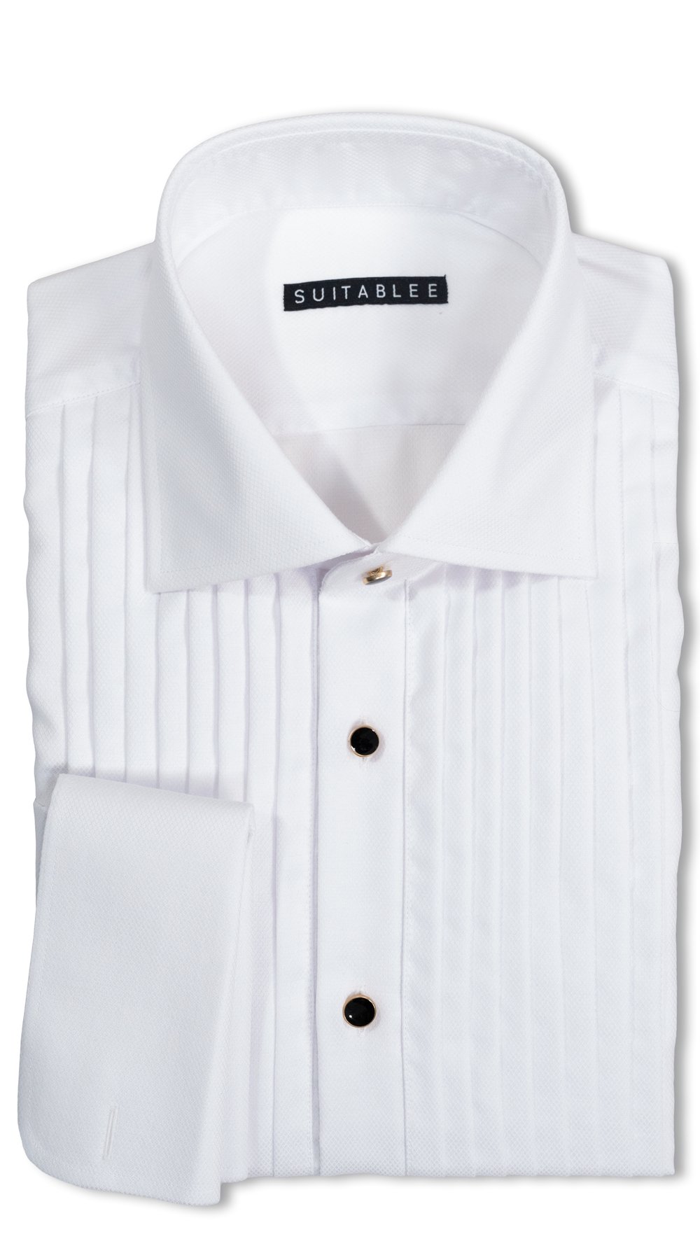 Chemise Soirée Blanc Diamant