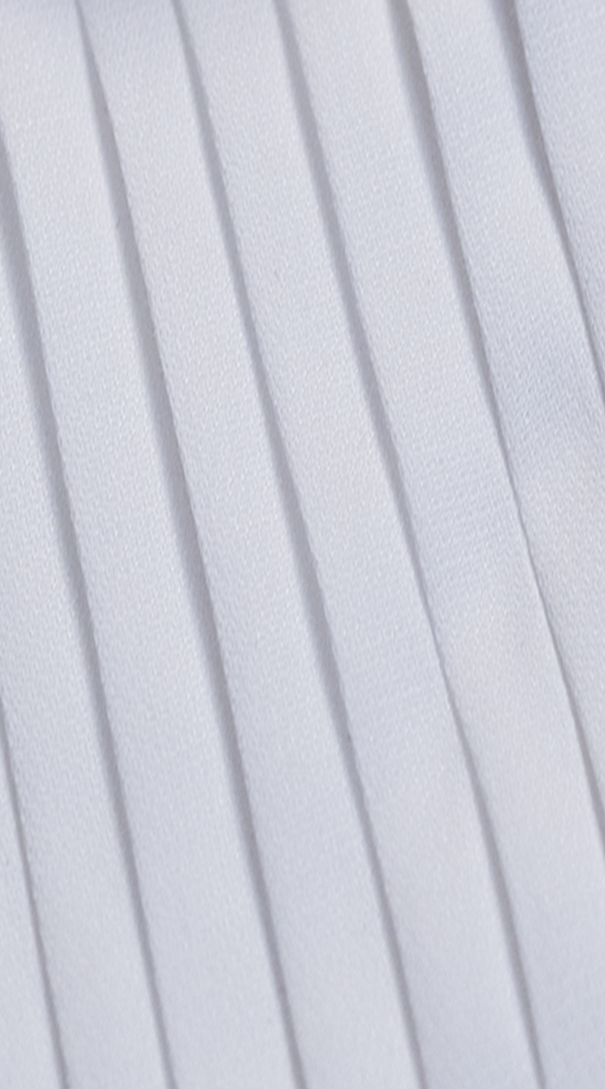 White Pleated Tuxedo Shirt White Pleated Tuxedo Shirt