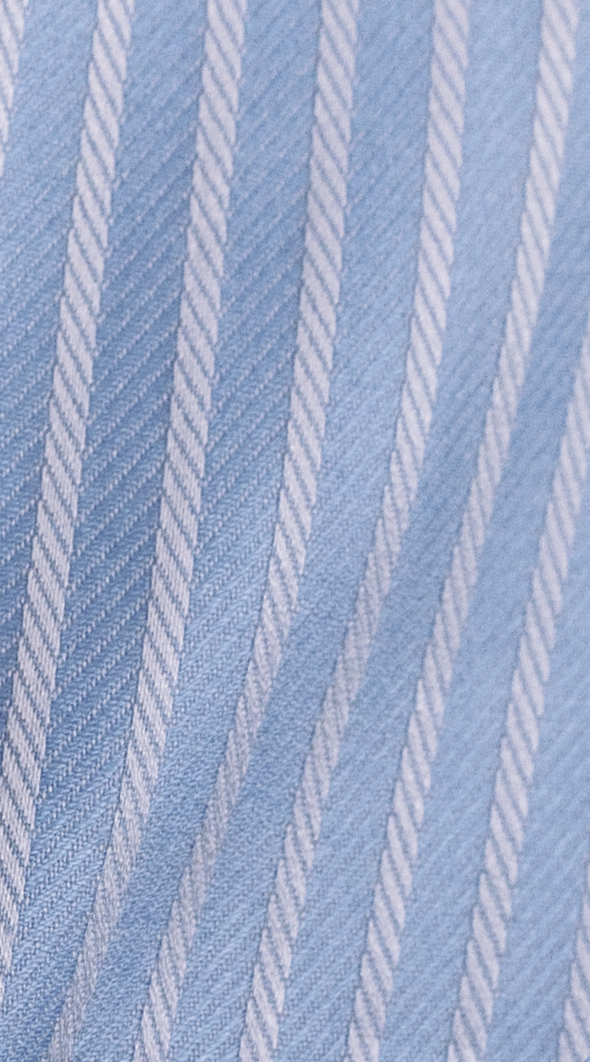 Blue Herringbone Stripe Dress Shirt Blue Herringbone Stripe Dress Shirt