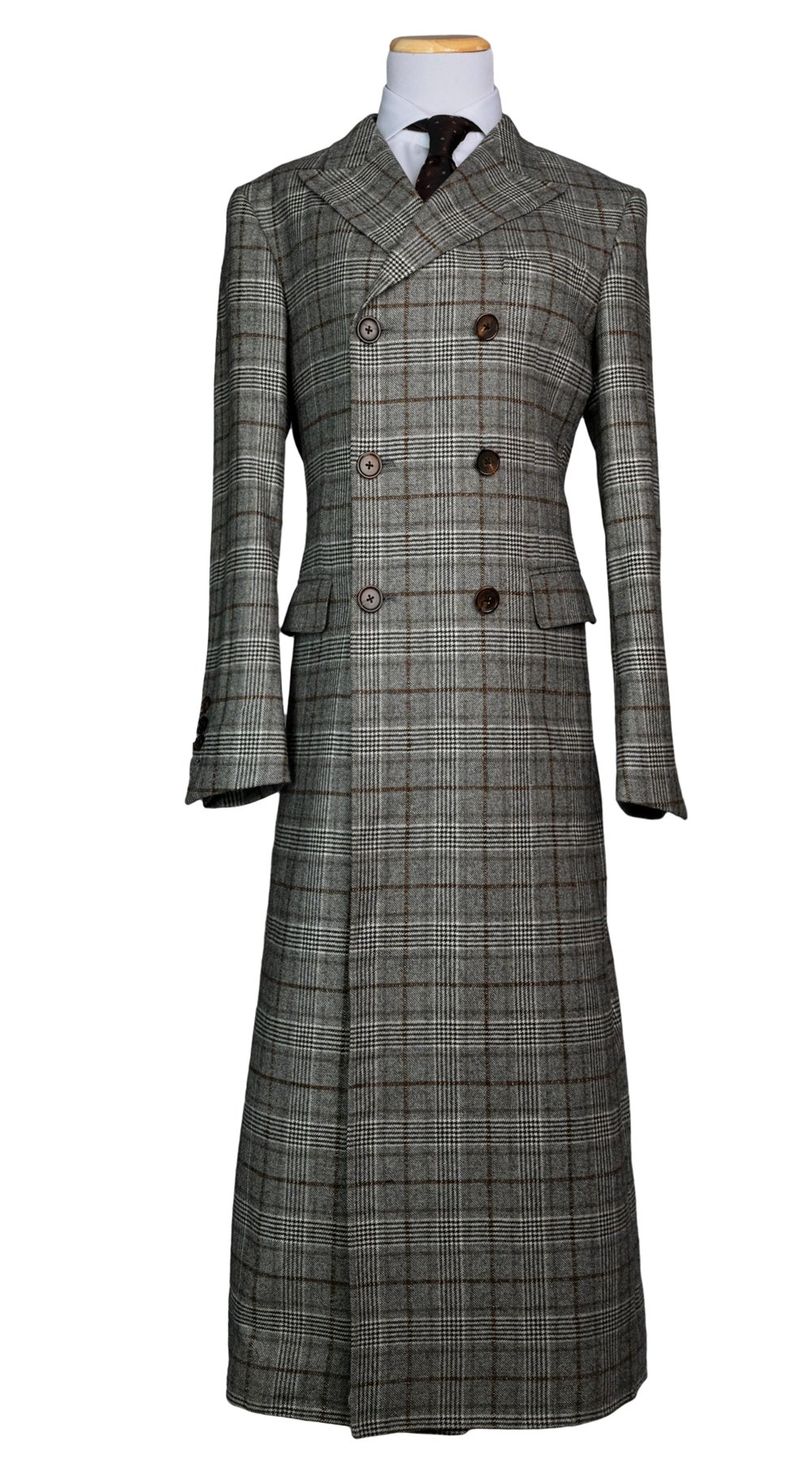 Jorge Glen Plaid Overcoat Jorge Glen Plaid Overcoat