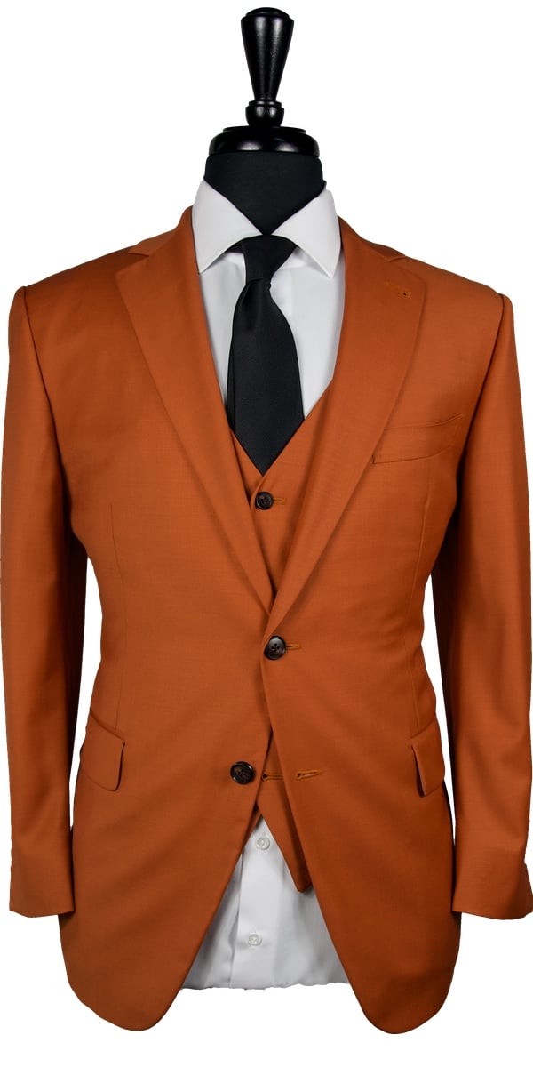Orange Wool Suit Orange Wool Suit
