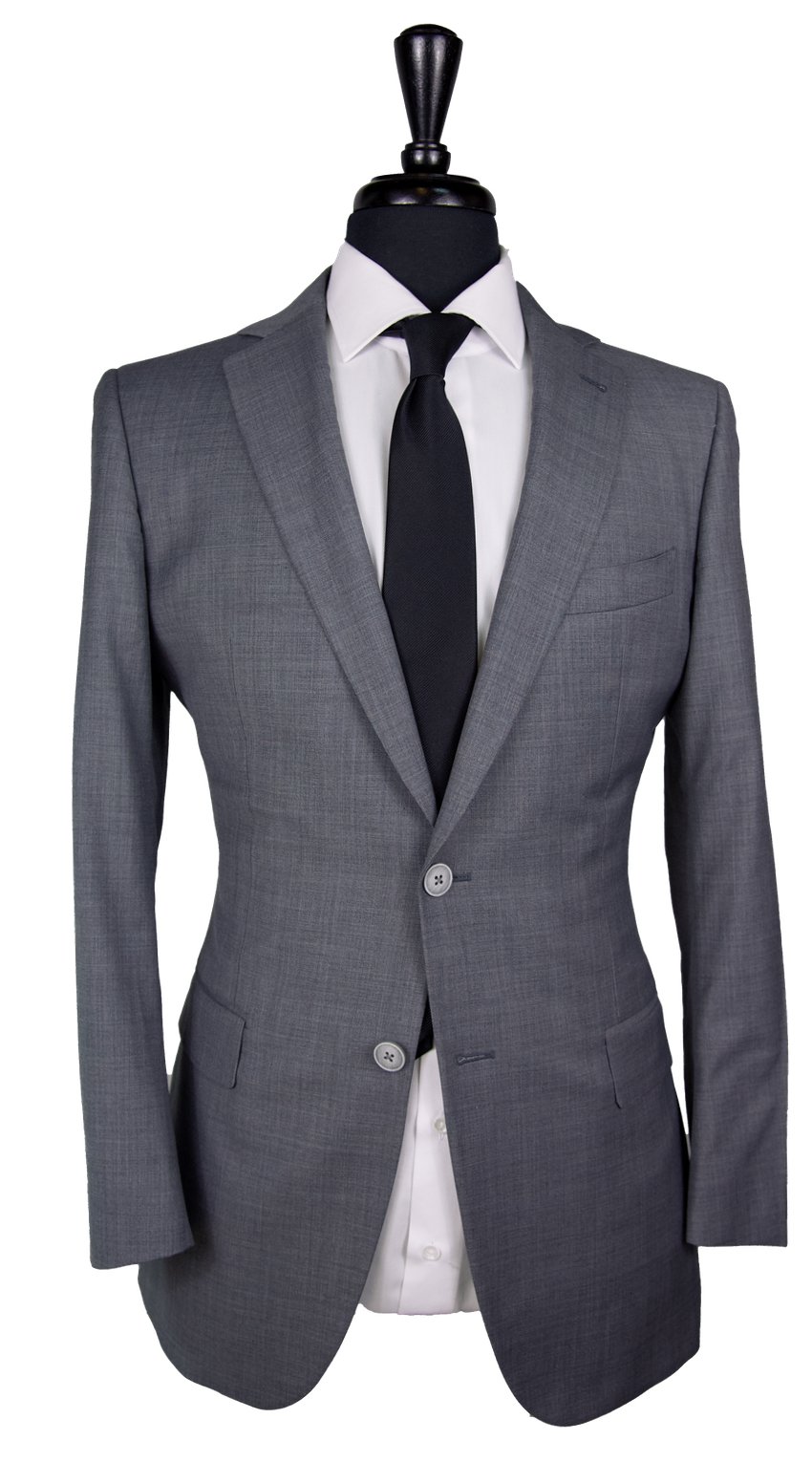 Seal Gray Wool Suit Seal Gray Wool Suit