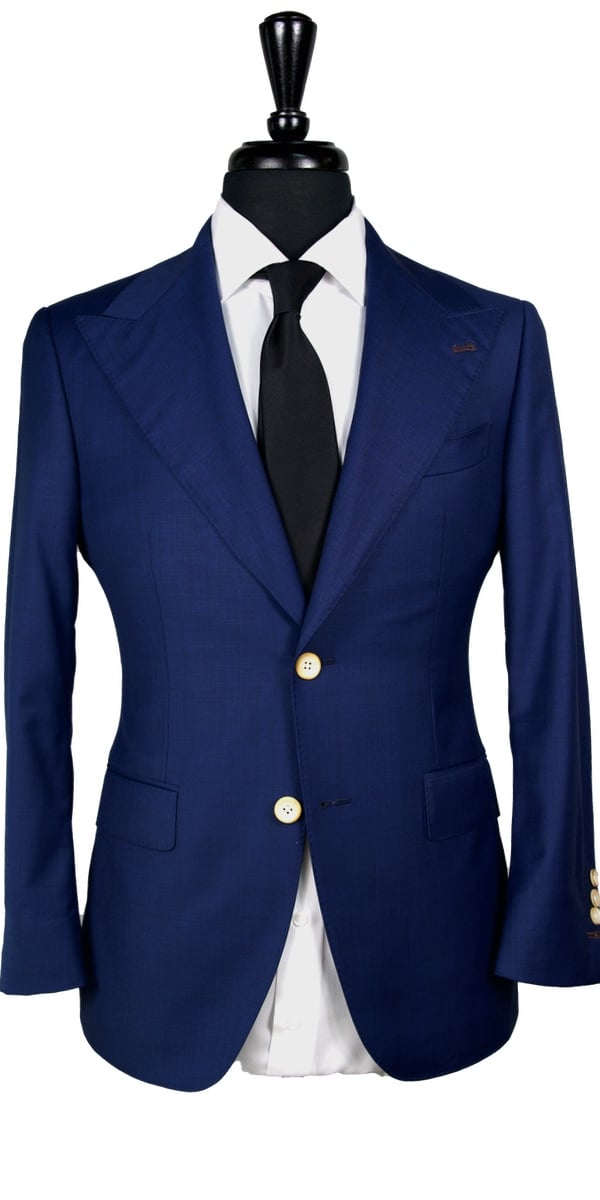 Persian Blue Wool Suit Persian Blue Wool Suit