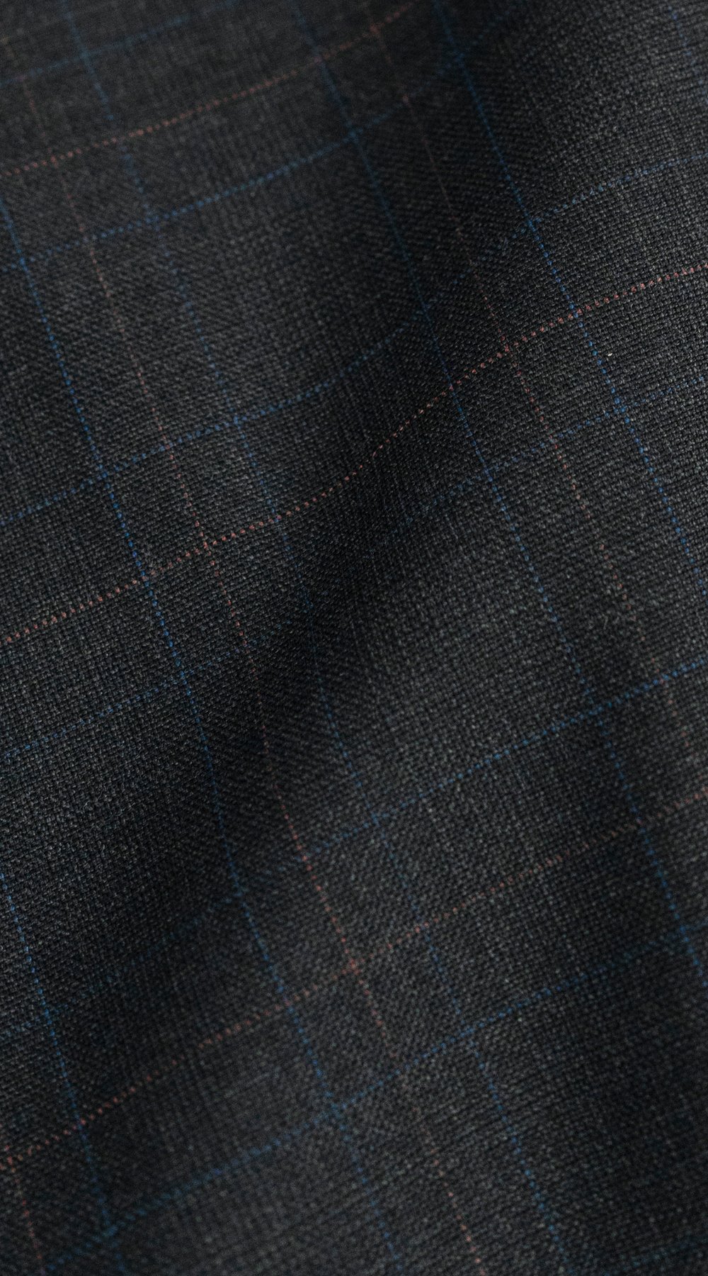 Grey Dual Overchecks Wool Suit Grey Dual Overchecks Wool Suit