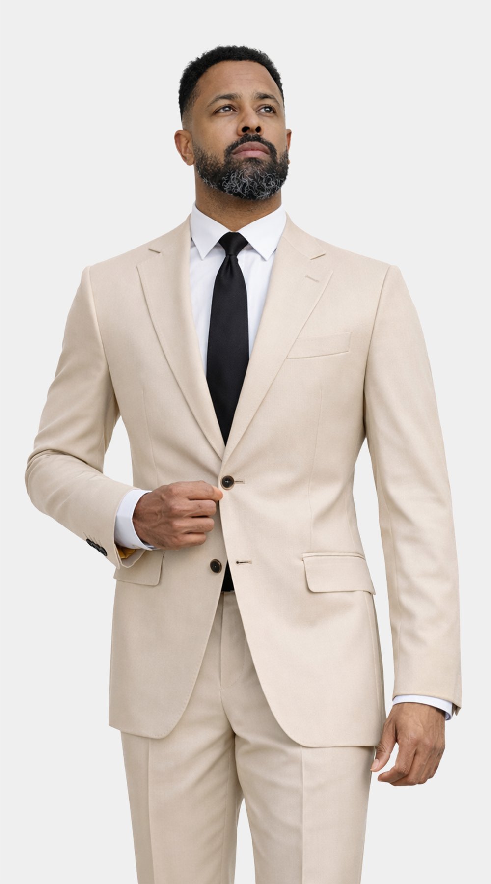 Complet Laine Sable Ivoire