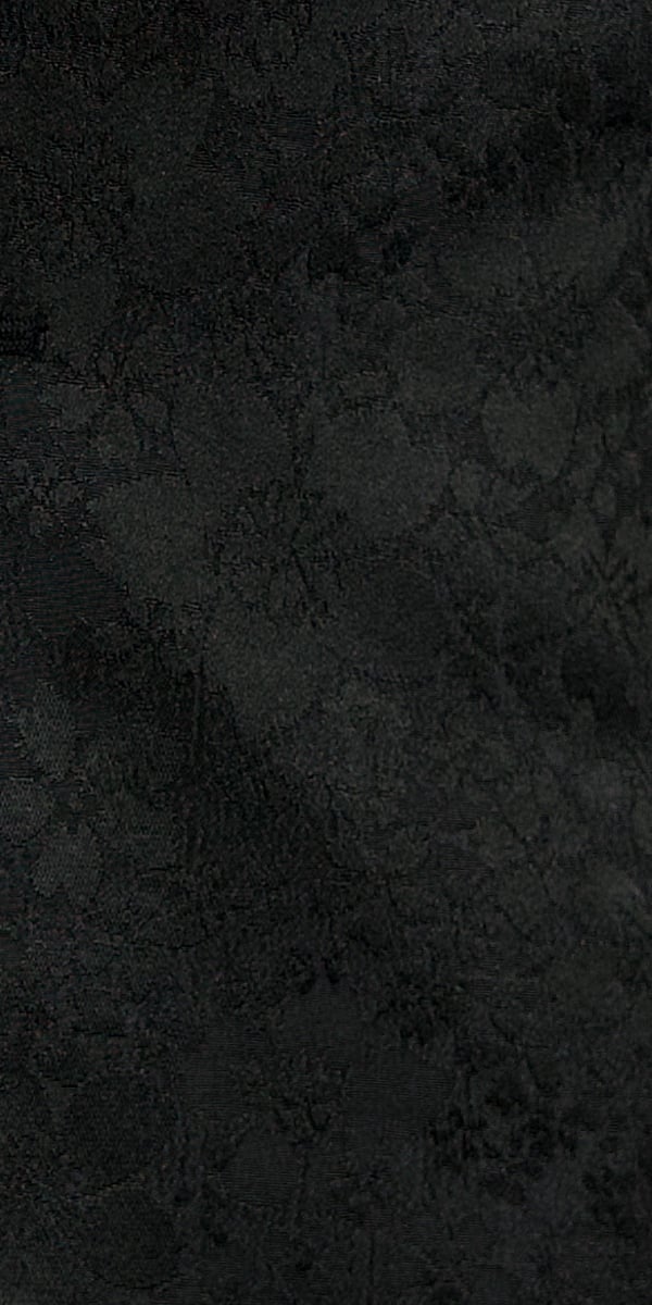 Black Floral Jacquard Tuxedo Black Floral Jacquard Tuxedo