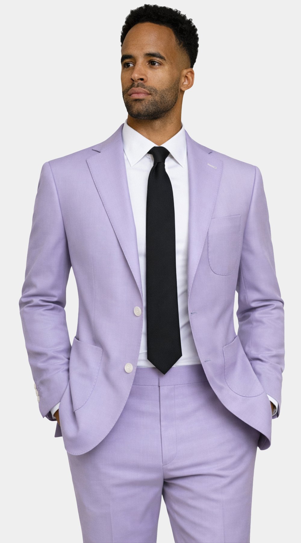 Lavender Classic Wool Suit Lavender Classic Wool Suit