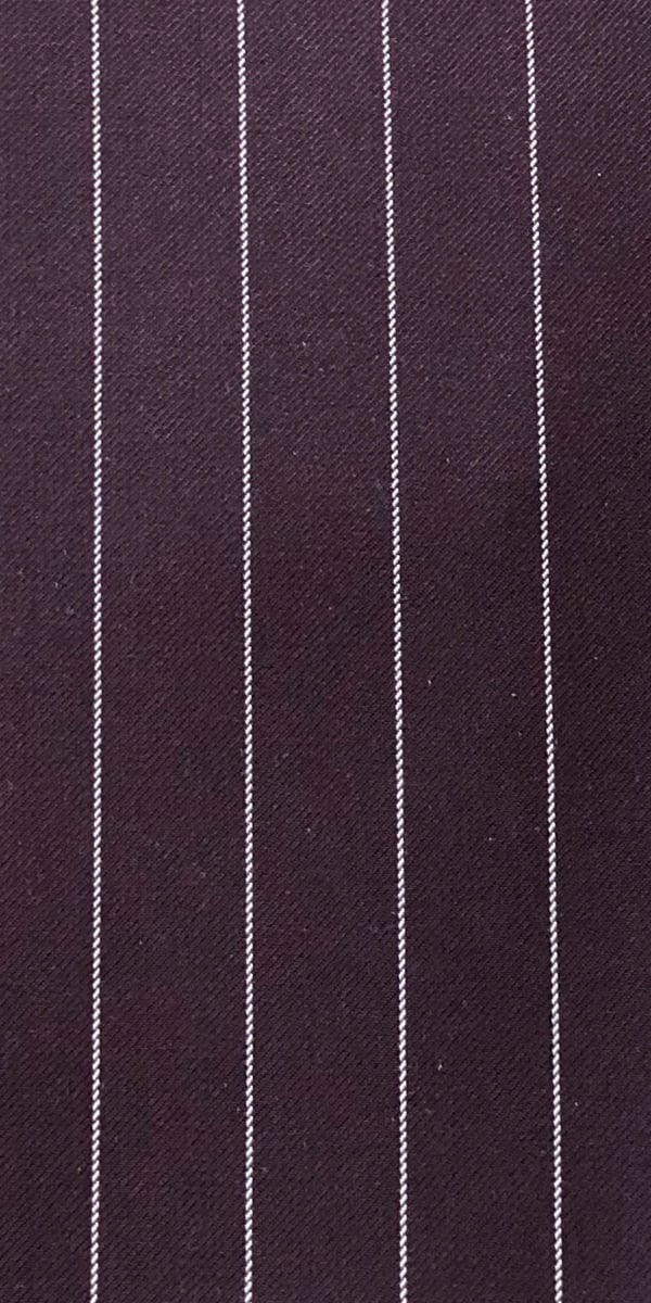 Purple Striped Wool Suit Purple Striped Wool Suit