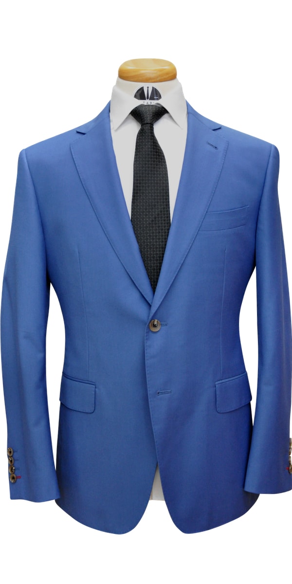 Lapis Blue Wool Suit