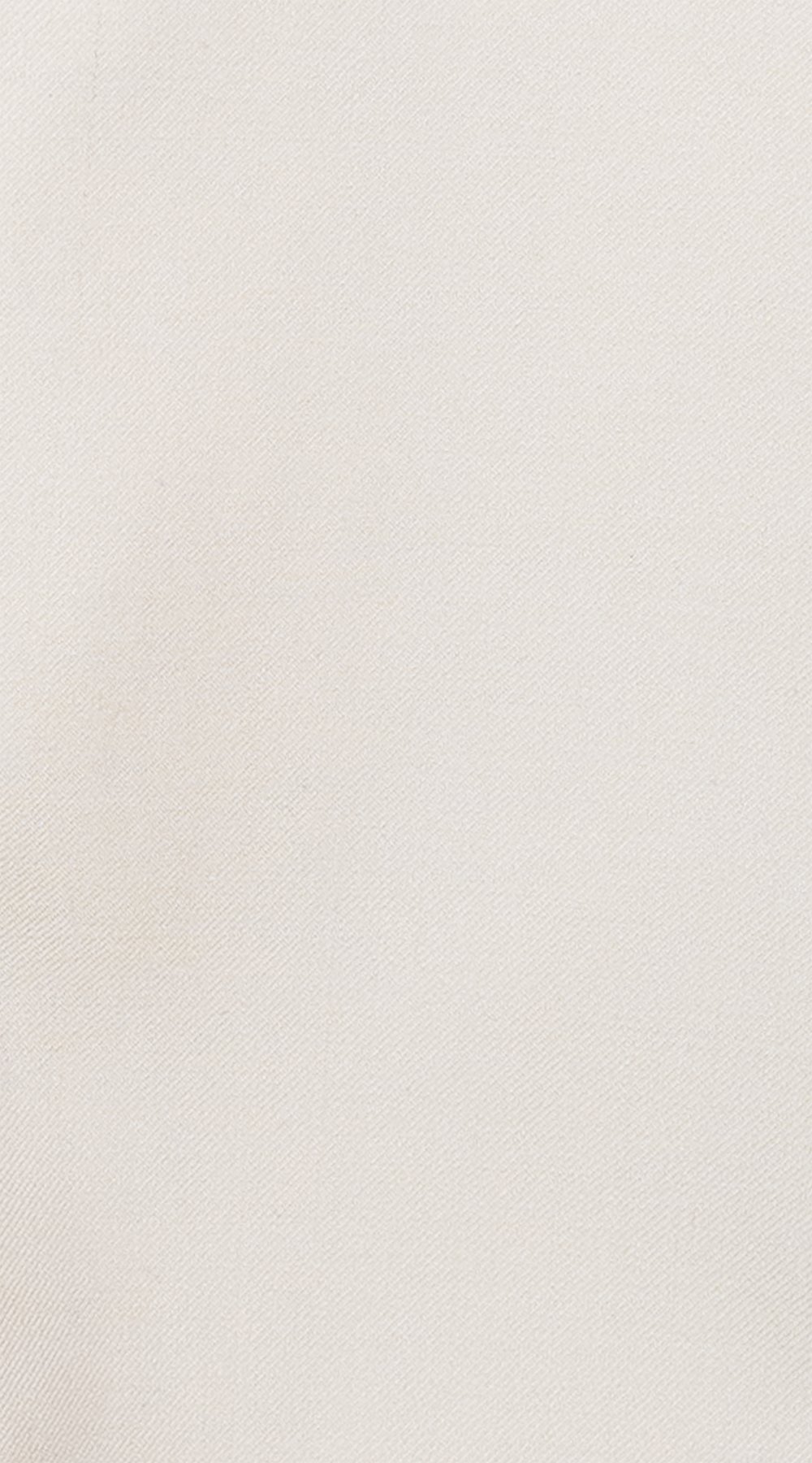 Ivory Double-Breasted Wool Suit