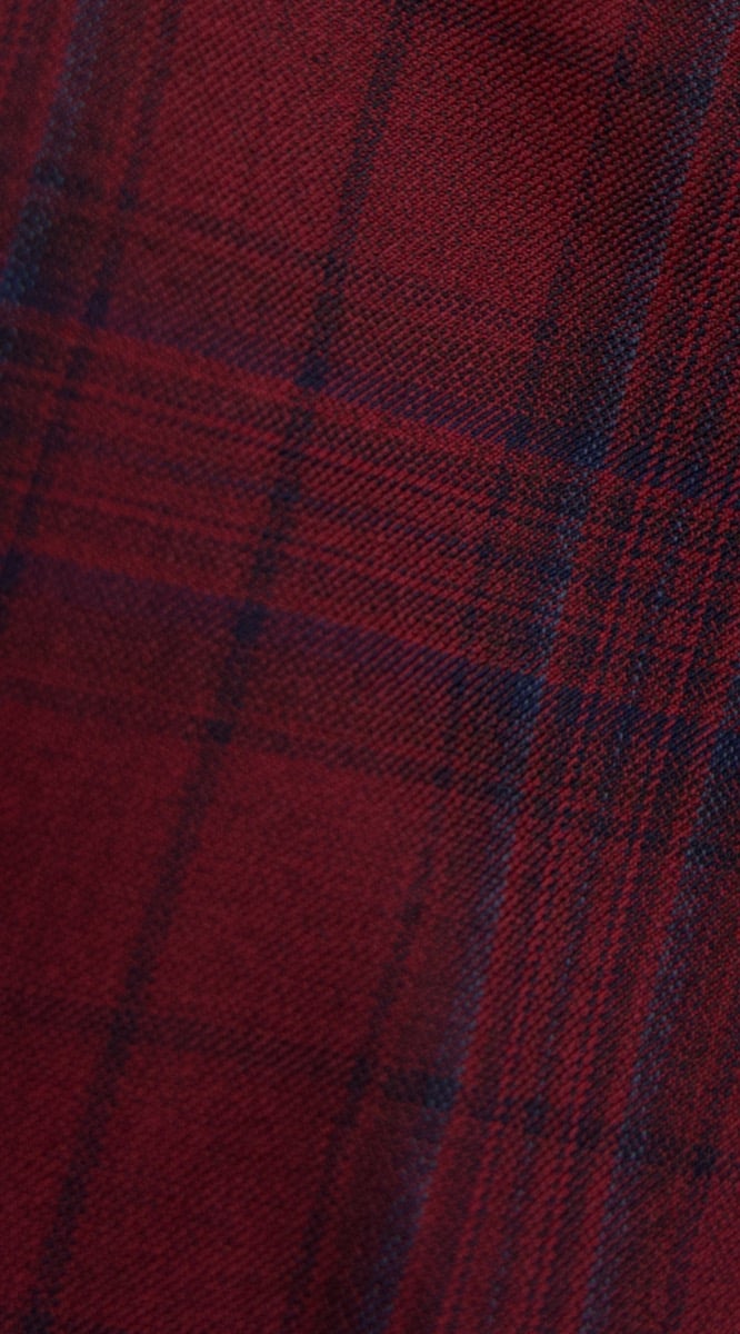 Red Check Wool Suit Red Check Wool Suit