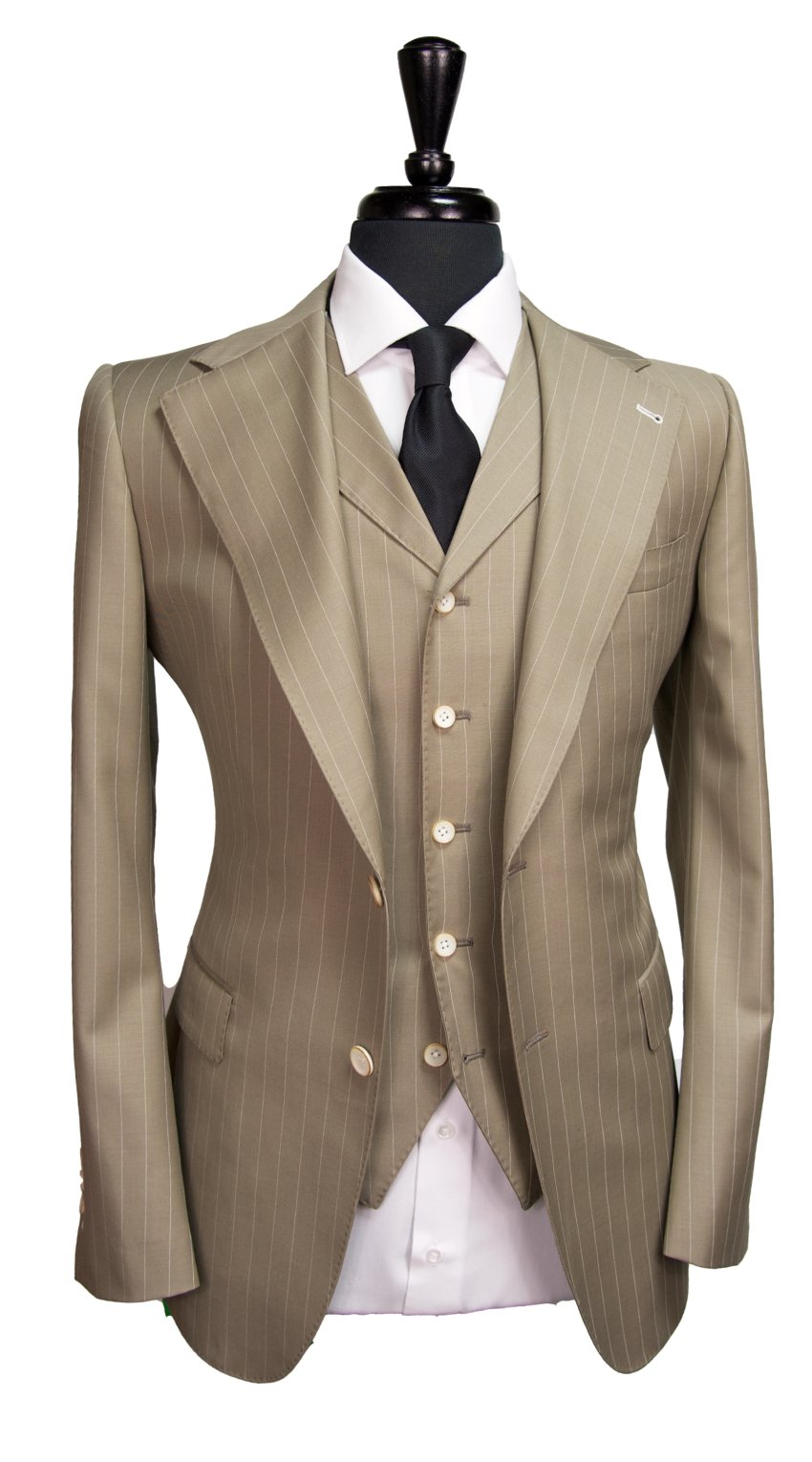 Desert Stripe Wool Suit Desert Stripe Wool Suit