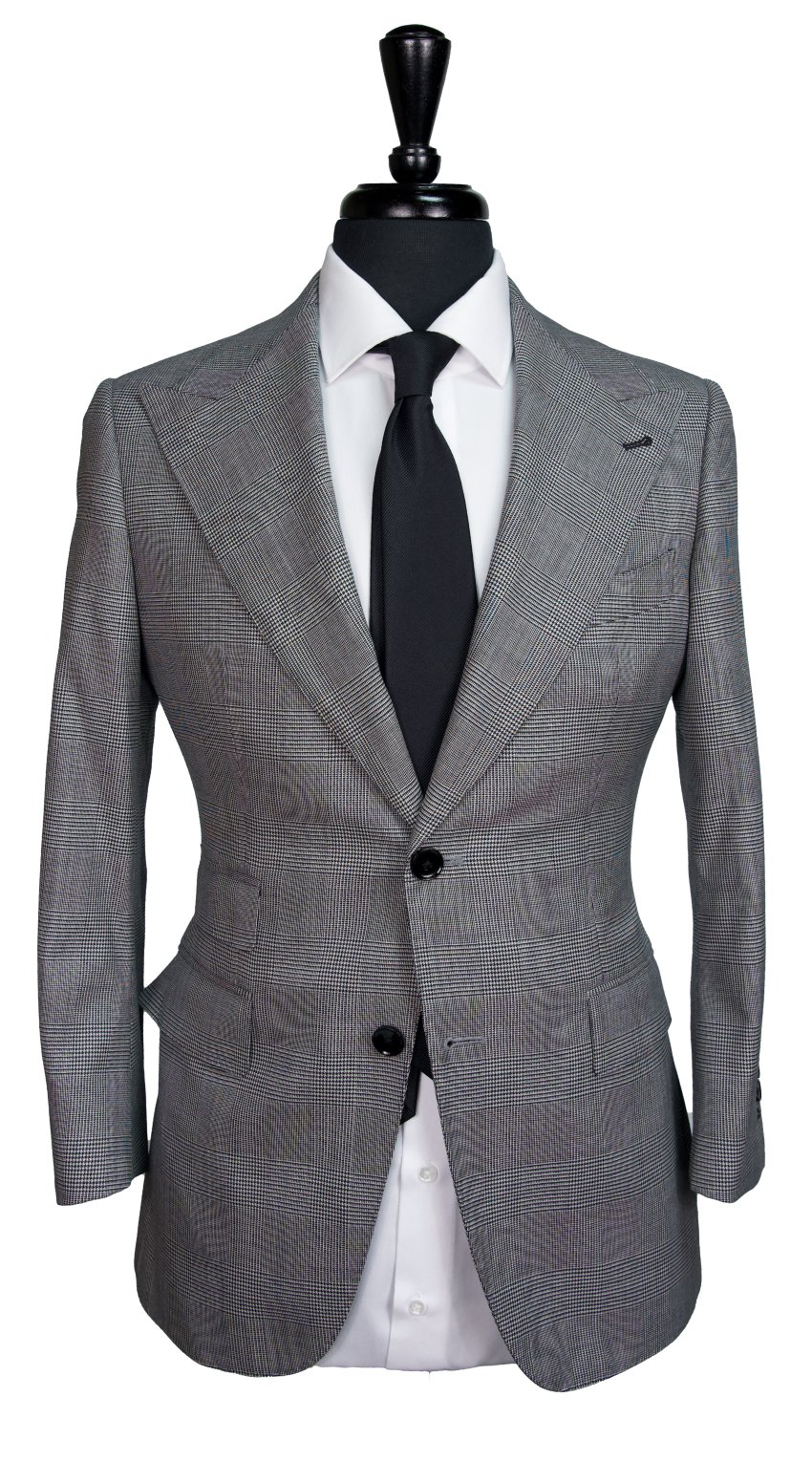 Houndstooth Check Wool Suit Houndstooth Check Wool Suit
