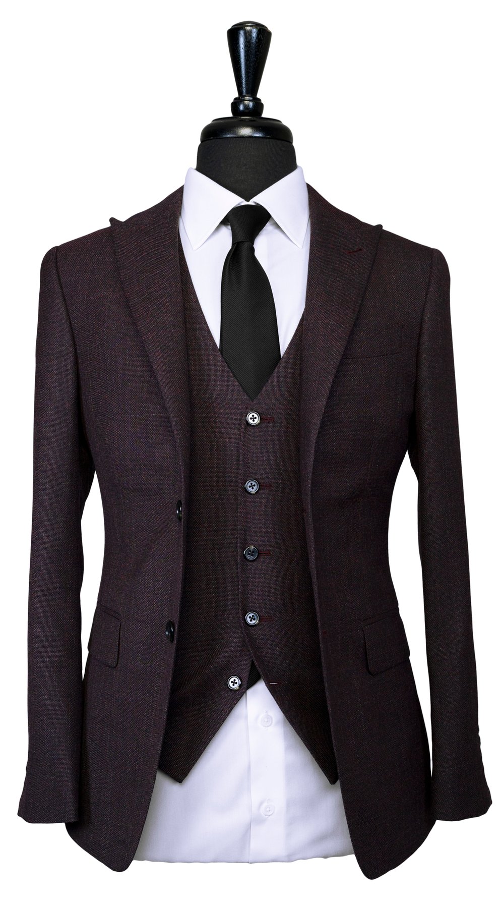 Plum Purple Woven Suit Plum Purple Woven Suit