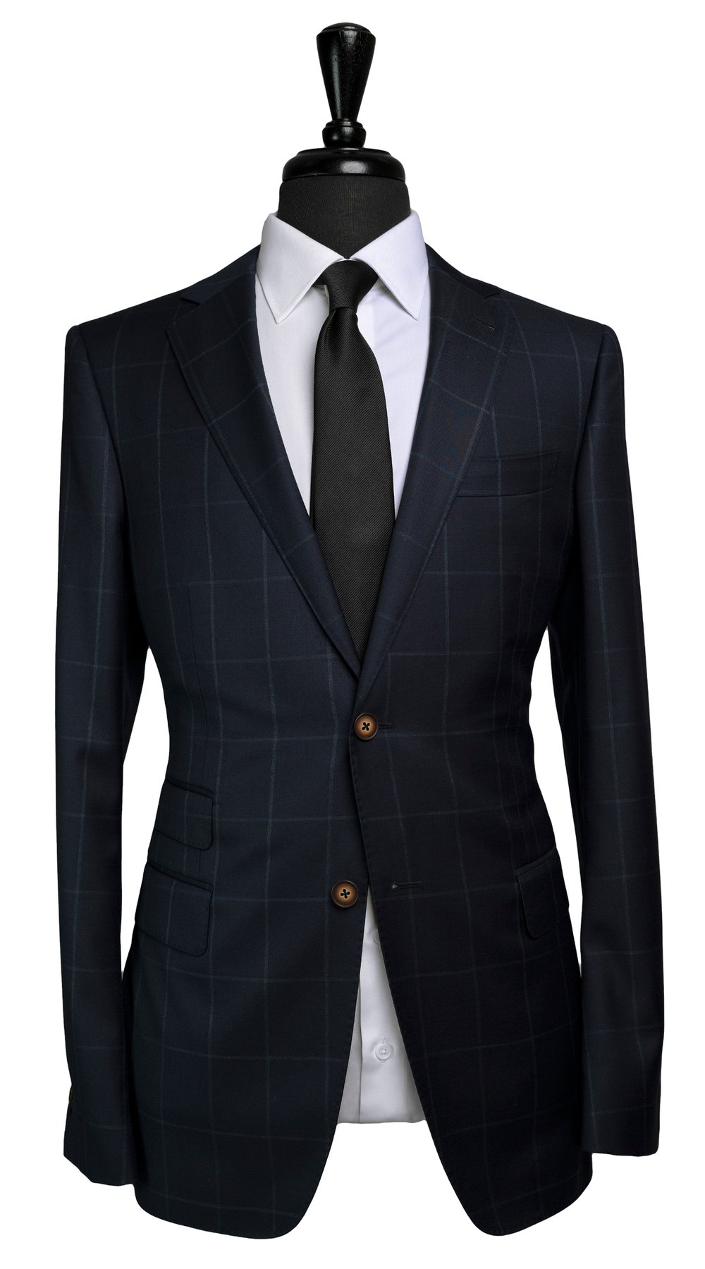 Naval Blue Check Suit Naval Blue Check Suit