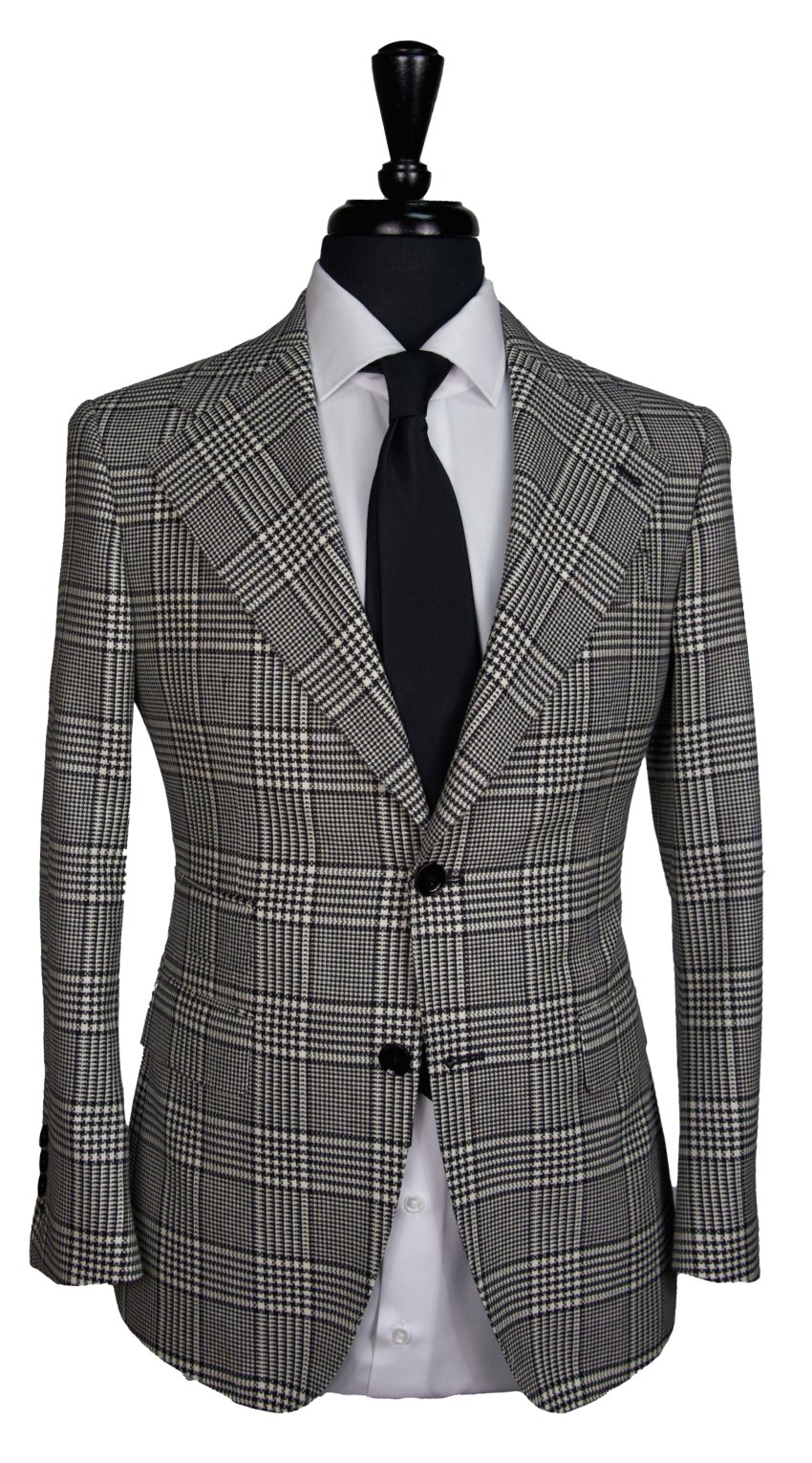 Large Houndstooth Check Suit Large Houndstooth Check Suit