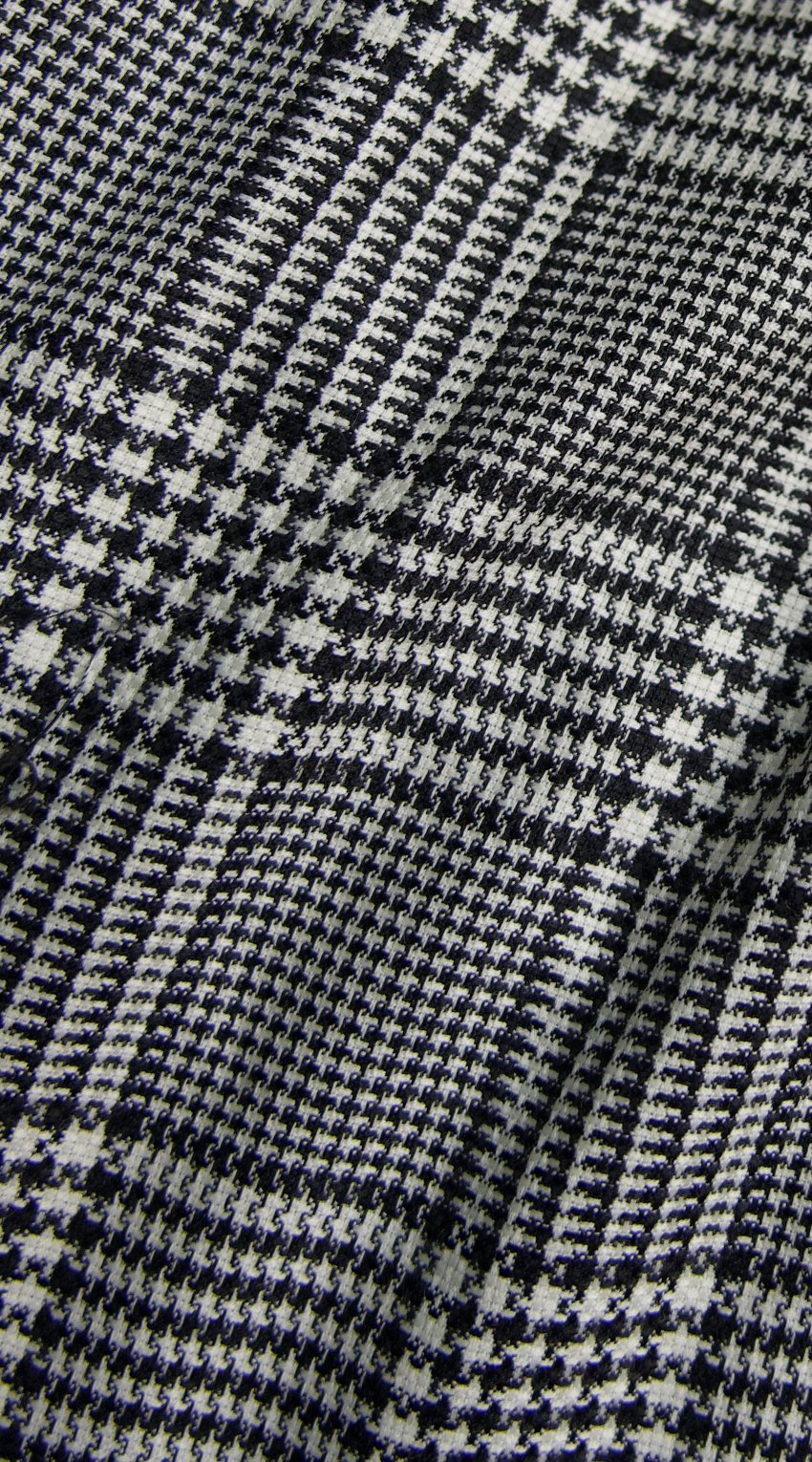 Large Houndstooth Check Suit Large Houndstooth Check Suit