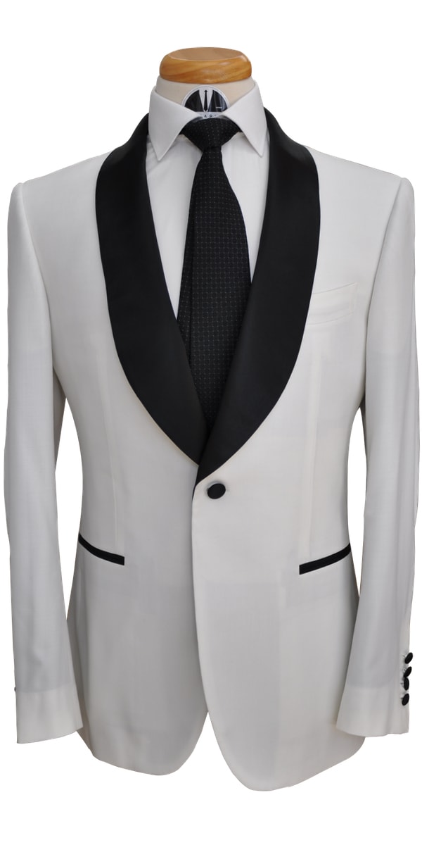 White Wool Tuxedo