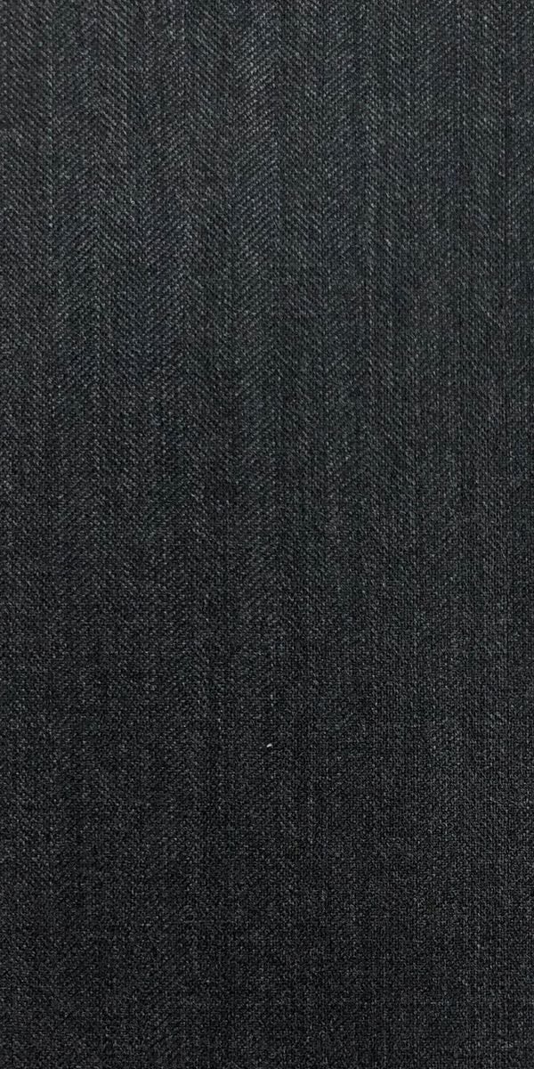 Charcoal Herringbone Wool Suit Charcoal Herringbone Wool Suit