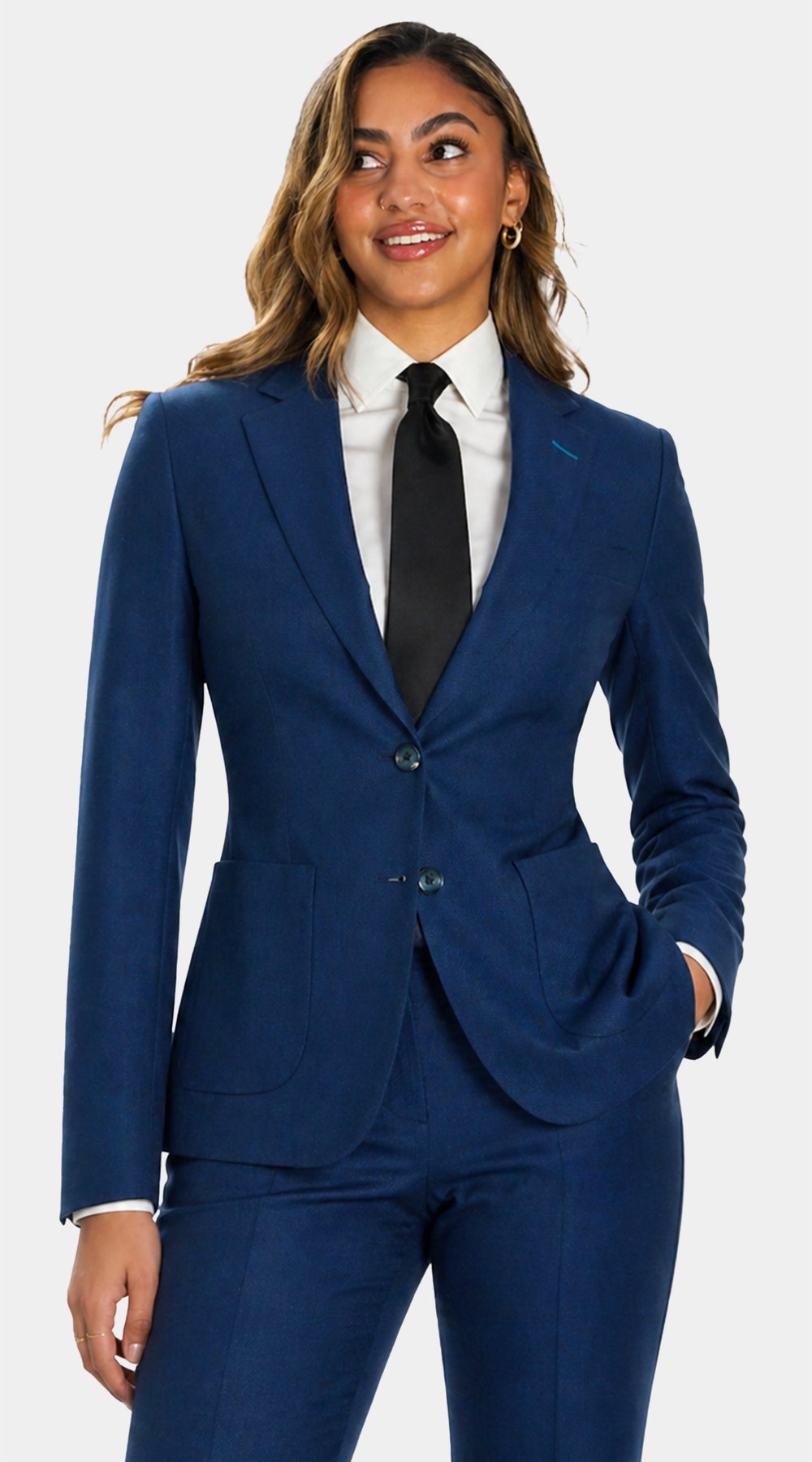 Royal Blue Wool Suit