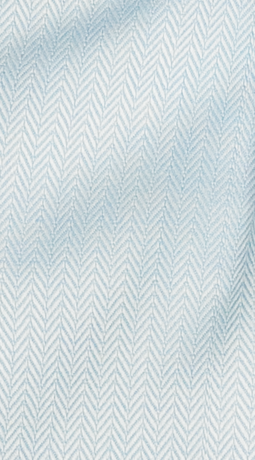 Herringbone Blue Dress Shirt