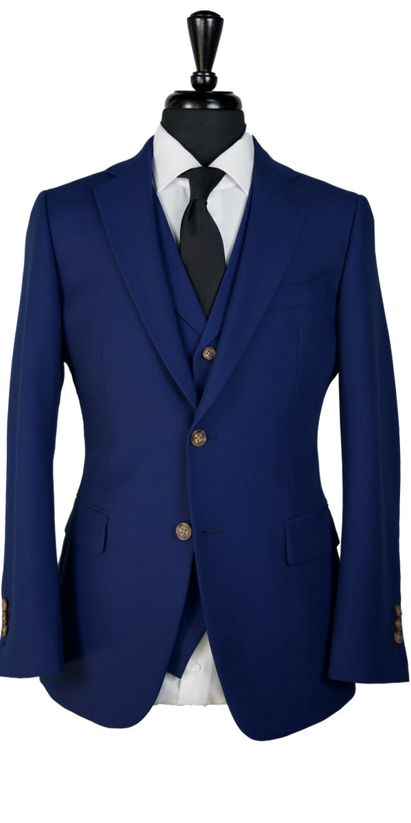 Blue Wool Suit Blue Wool Suit