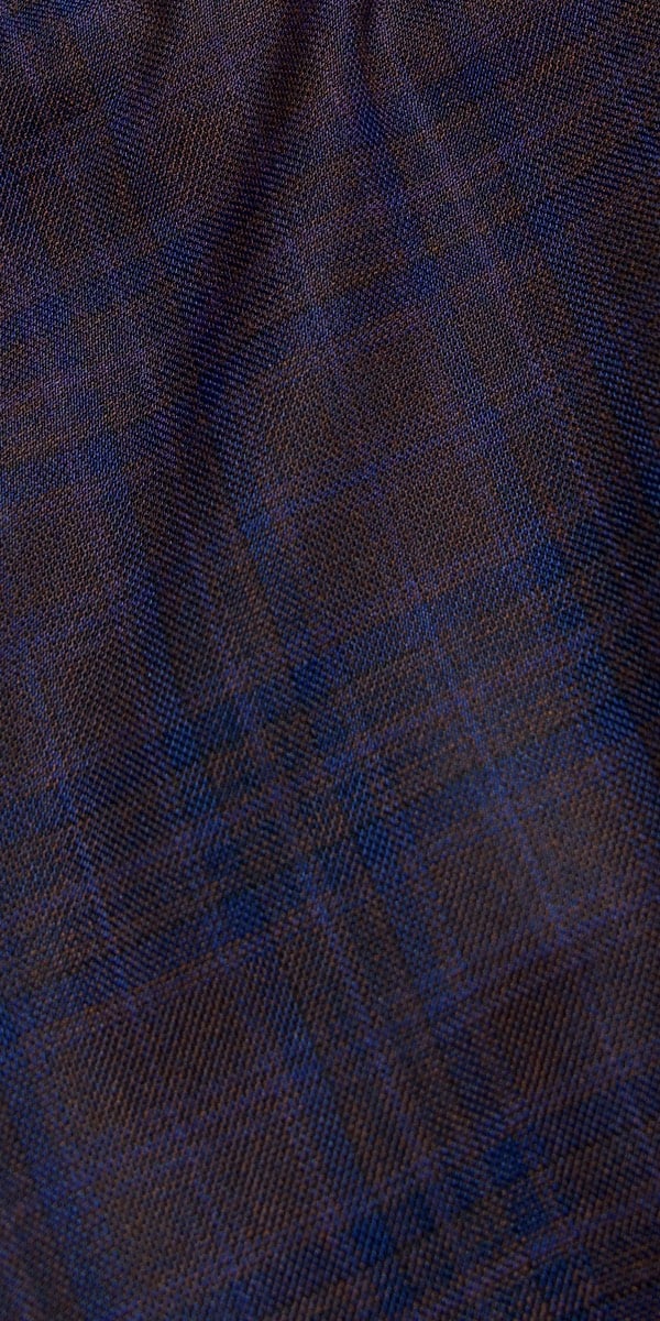 Plum Checkered Wool Suit Plum Checkered Wool Suit