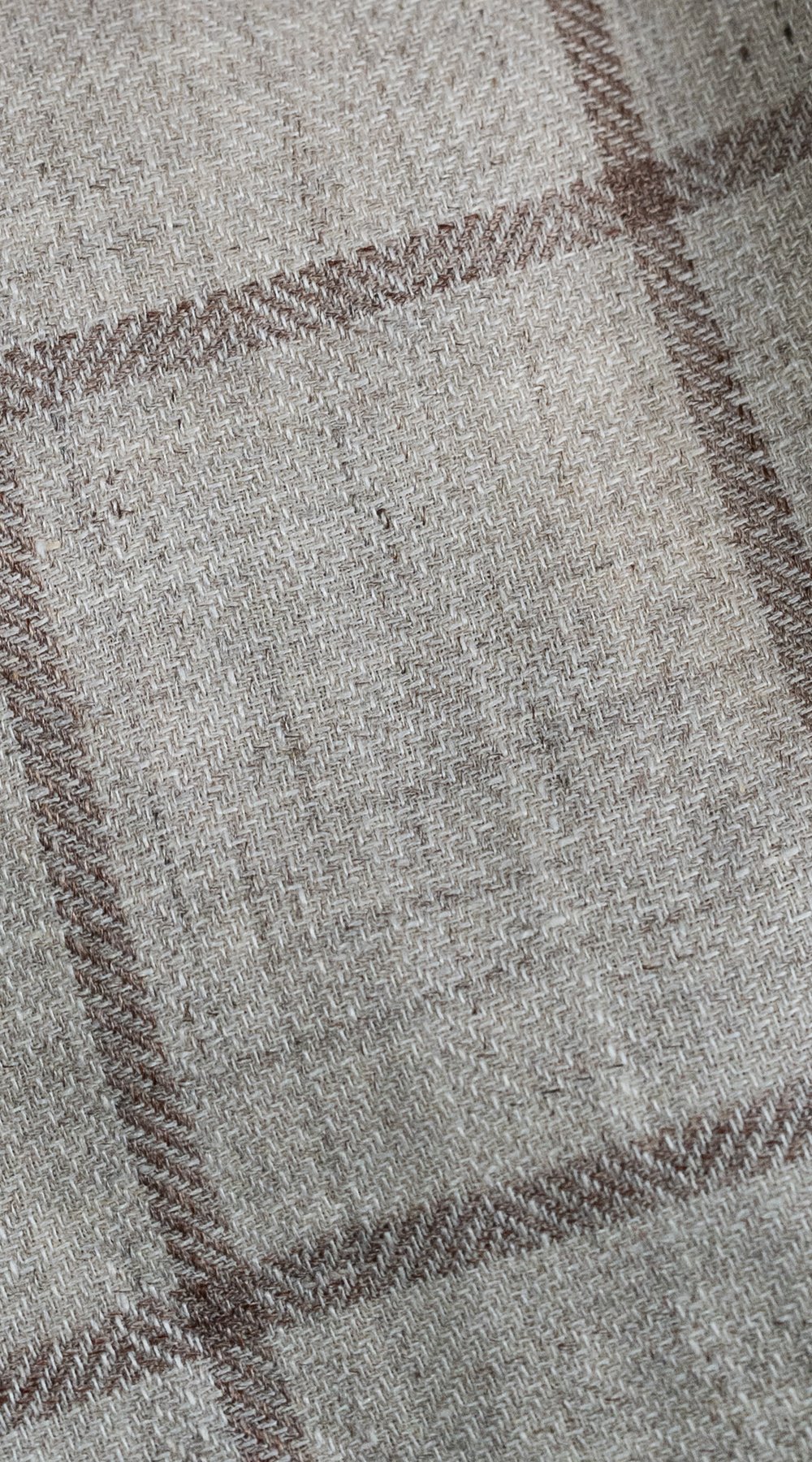 Sandstone Windowpane Wool Suit Sandstone Windowpane Wool Suit