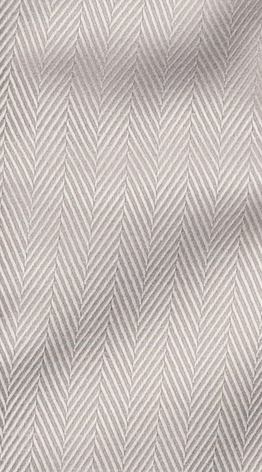 Herringbone Ashen Dress Shirt
