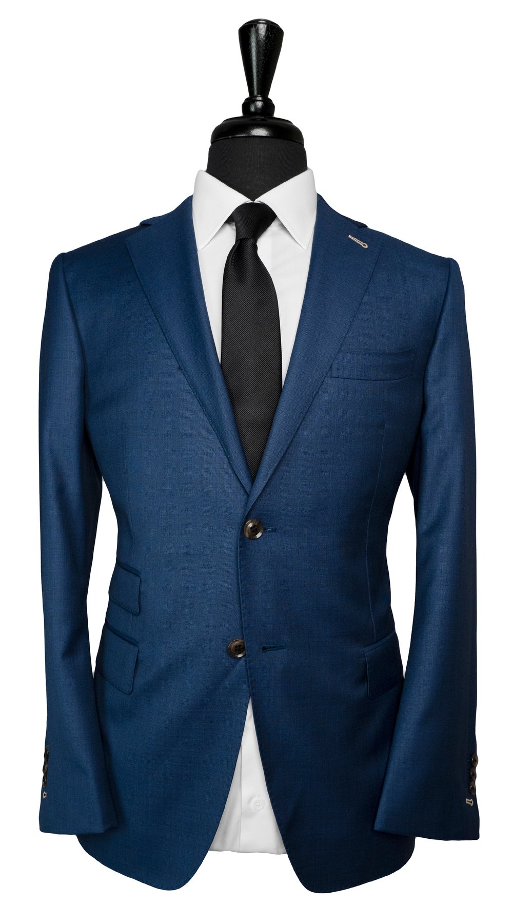 Birdseye Cobalt Wool Suit Birdseye Cobalt Wool Suit
