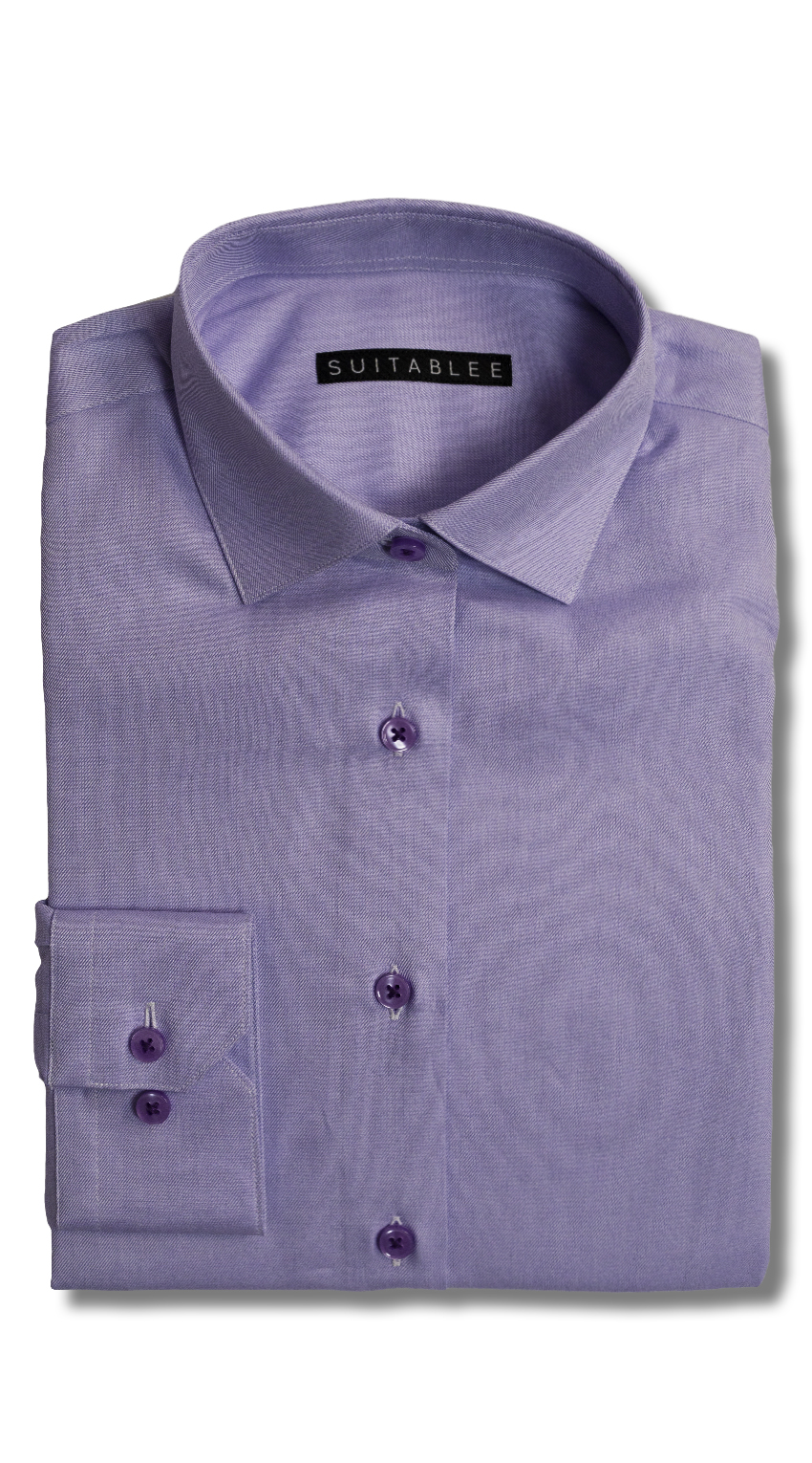 Lavender Twill Dress Shirt Lavender Twill Dress Shirt