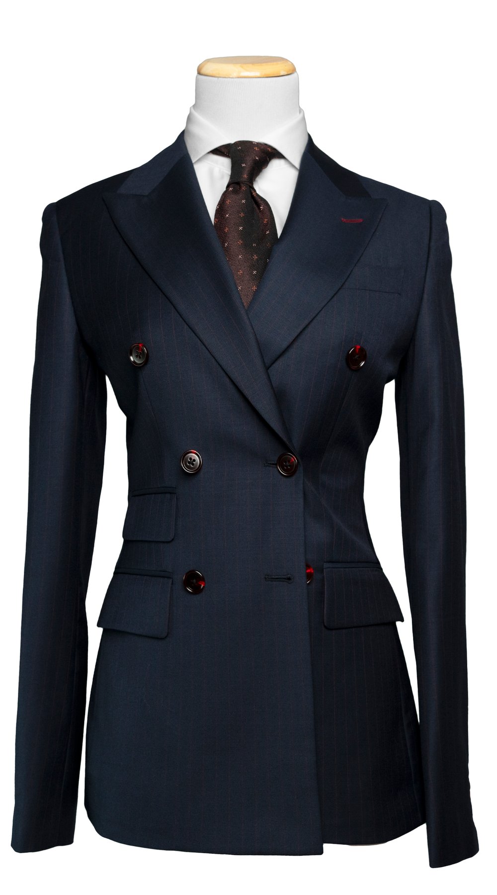 Midnight Blue Pinstripe Suit Midnight Blue Pinstripe Suit