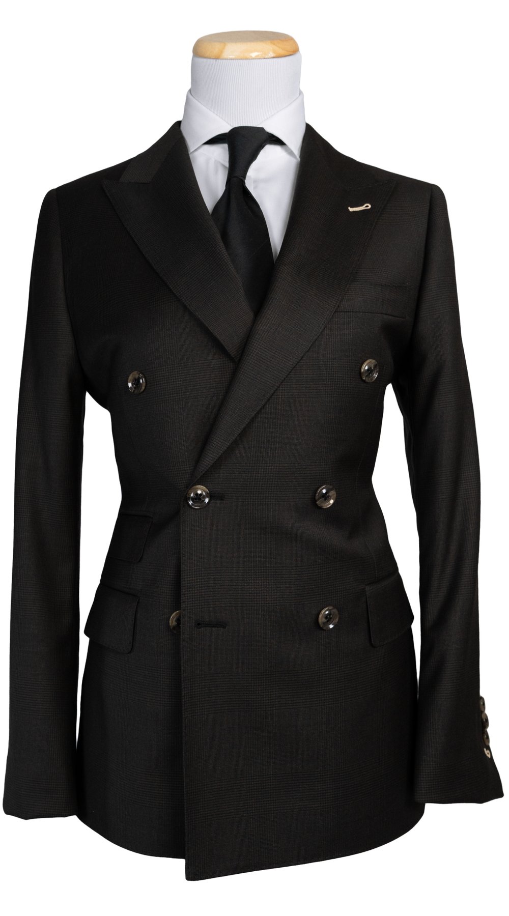 Complet Glen Plaid Chocolat Noir Complet Glen Plaid Chocolat Noir