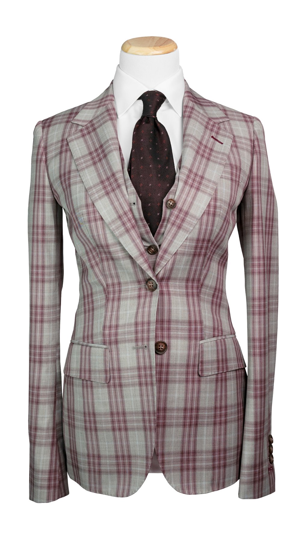 Vintage Plaid Wool Suit Vintage Plaid Wool Suit