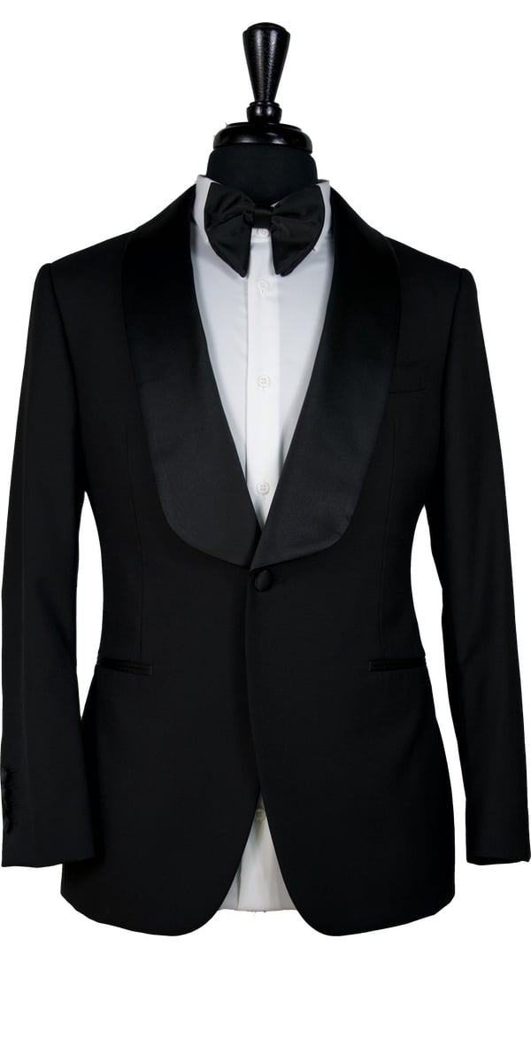Classy Black Wool Tuxedo  Classy Black Wool Tuxedo