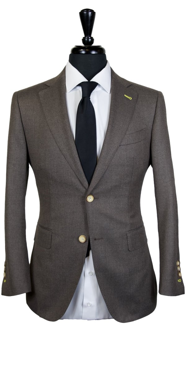 Ash Brown Wool Suit Ash Brown Wool Suit