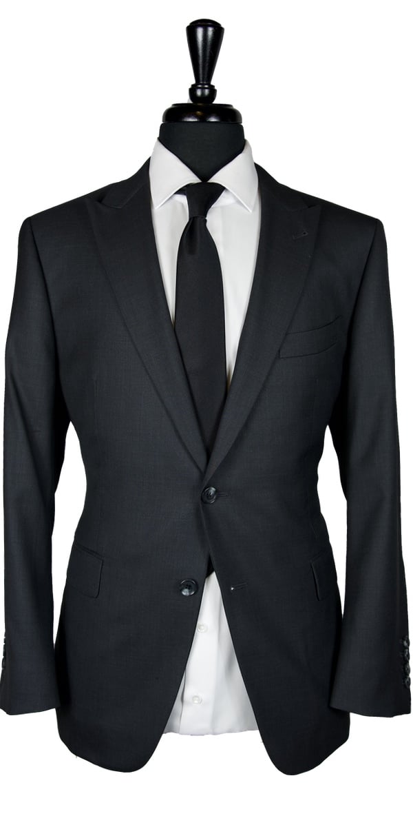 Charcoal Wool Suit Charcoal Wool Suit
