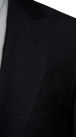 Charcoal Subtle Windowpane Suit
