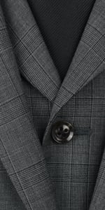 Grey Check Wool Suit