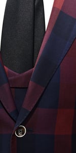Checker Wool Suit