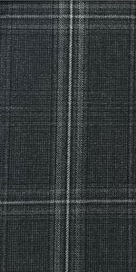 Dark Grey Large Windowpane Wool Suit